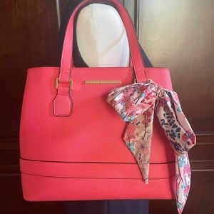 Steven Madden Handbag Tote with Scarf NWOT